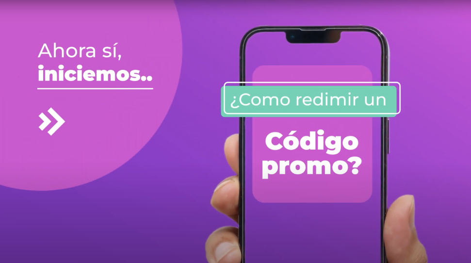 Cómo redimir un código promo en Picap Moto
