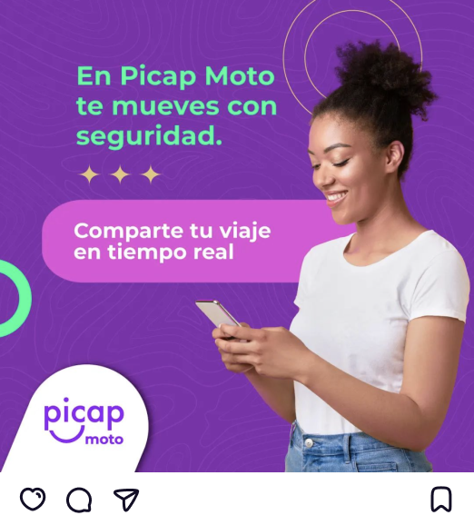 Publicación de Picap en Instagram