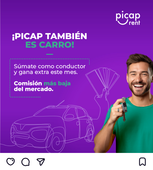 Publicación de Picap en Facebook